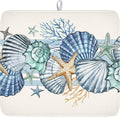 Summer Sea Shell Drying Mat 18x16 Inch, Starfish Drying Mat by Trongr
