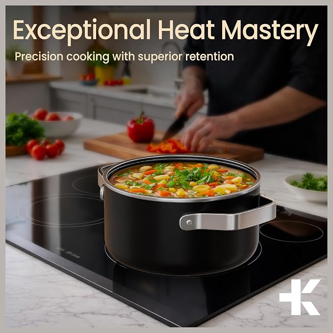 Bakken 3 Quart Ceramic Coated Stock Pot - Image 9