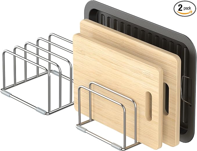 KORRTFID Cutting Board Holder Stand, Chopping Board Storage Rack, Cutting Board by KORRTFID