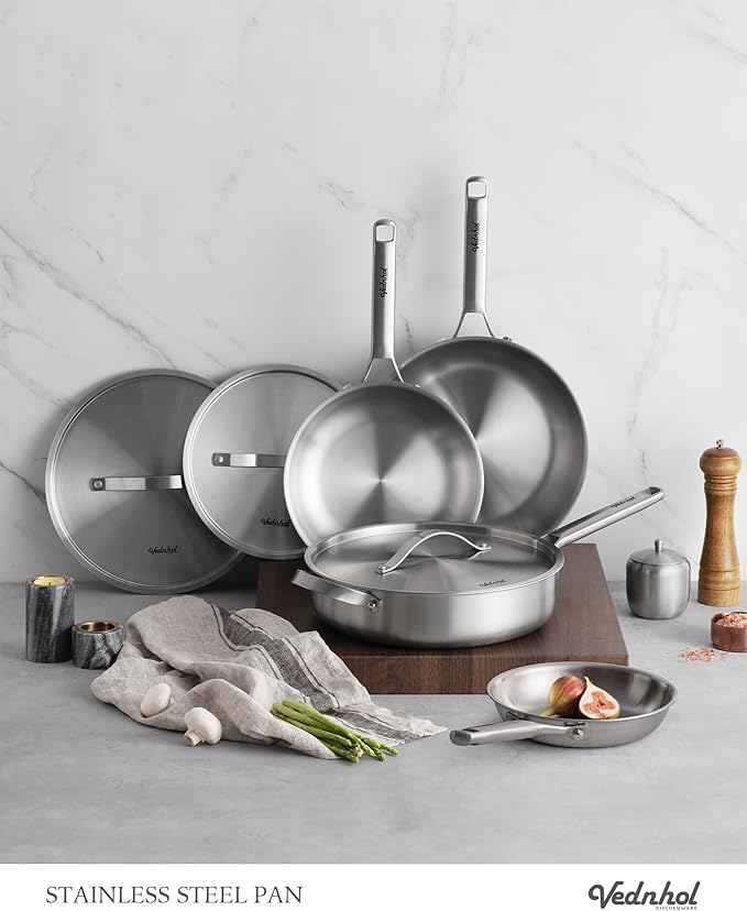 Stainless Steel Frying Pan 12 Inch - Image 2