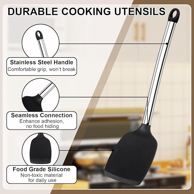 Vayvnt Silicone Cooking Utensils Set - Image 3