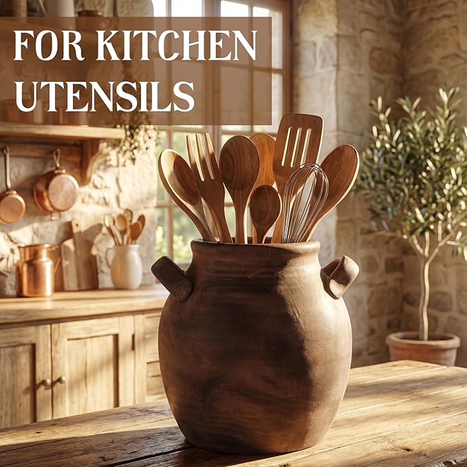 Havawish Rustic Kitchen Utensil Holder - Image 4