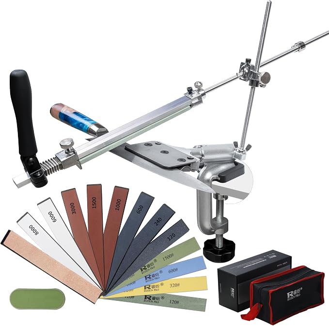 CWOVRS Knife Sharpening System, RX-008 Professional Knife Sharpener, 360° Flip by CWOVRSYourGreatHelper