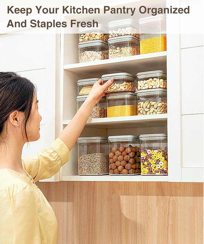 Melovom Pop Food Storage Containers Airtight Food Storage Containers Set - Image 3