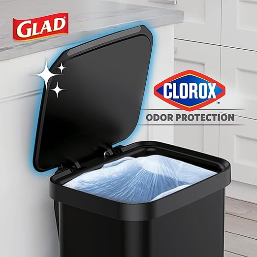 Glad Stainless Steel Step Trash Can, Series 2 - Image 3