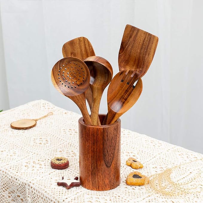 Wooden Utensils for Cooking - Image 8