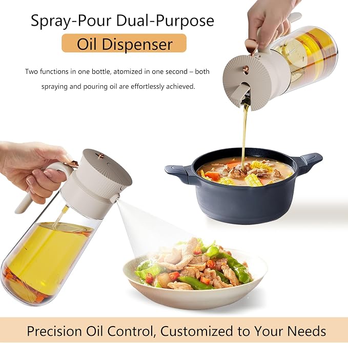 2026 New 19.6oz/580ml Olive Oil Sprayer - Image 4