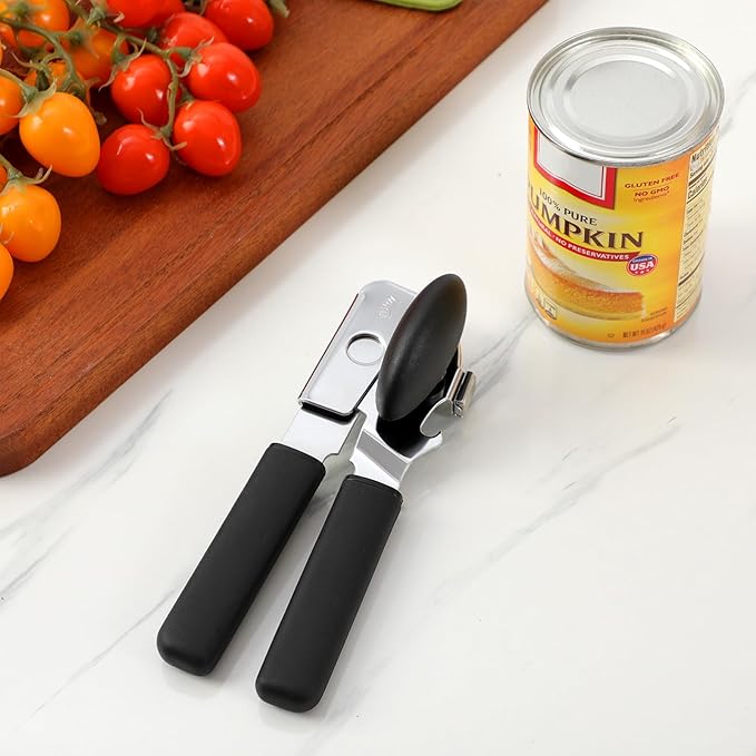 Can Opener Manual with Magnet Lift, Heavy Duty Handheld Smooth Edge Can Tin - Image 5