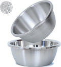 304 Stainless Steel Microporous Colander, 2.5QT Large Capacity by Paoli