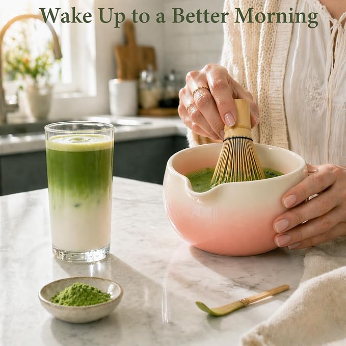 Matcha Whisk - Bamboo 100 Prong Handcrafted Natural Whisk - Image 8