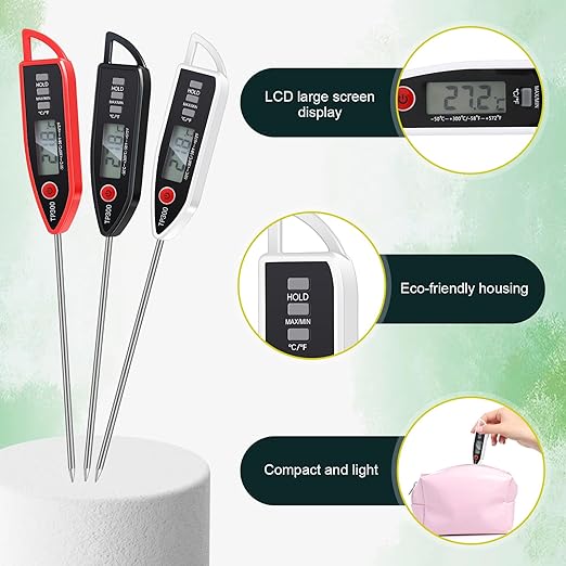 Copkim 12 Set Waterproof Food Thermometer - Image 3