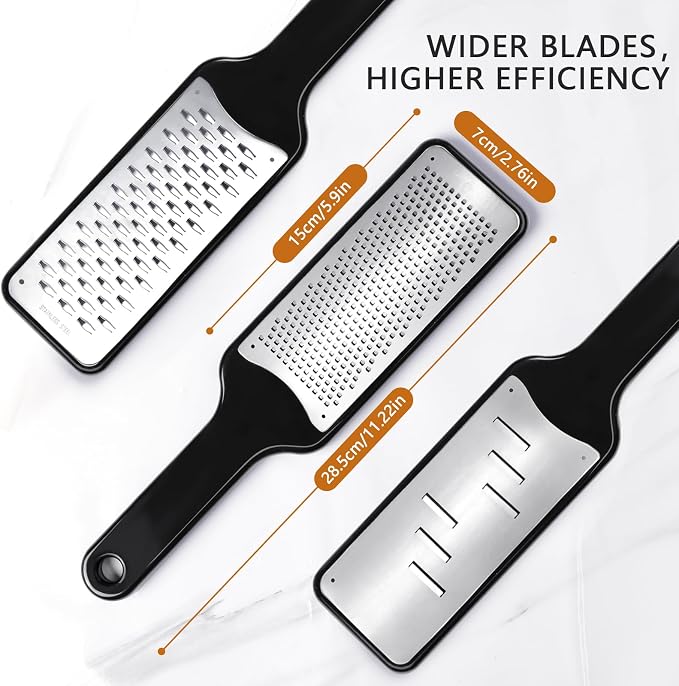 LHS Lemon Zester Grater Set of 3 - Image 2