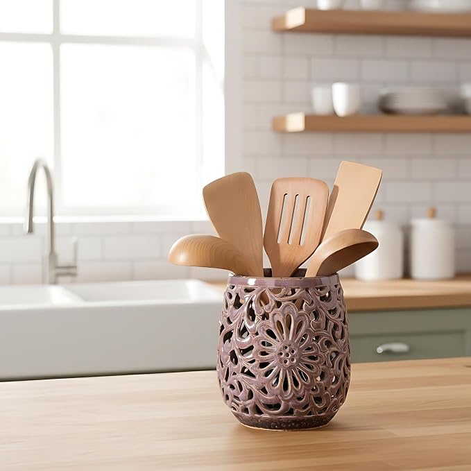 Farmhouse Kitchen Utensil Holder - Image 6