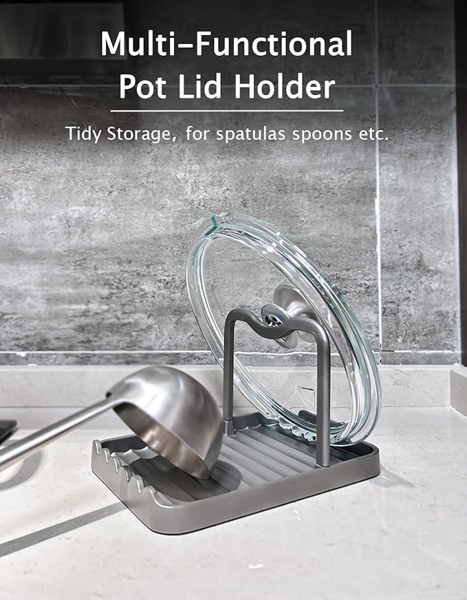 Anti-Rust Metal Spoon Rest - Image 2