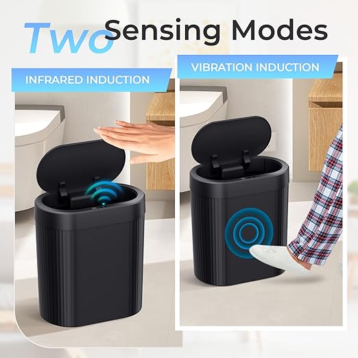 jinligogo 5 Gallon Bathroom Trash Can - Image 6
