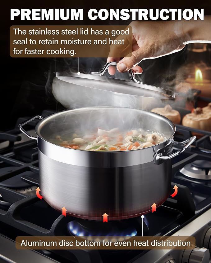 Cooks Standard 6-Quart Stock Pot - Image 4