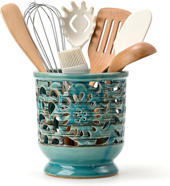 Farmhouse Kitchen Utensil Holder by JHJIEMEIHOME