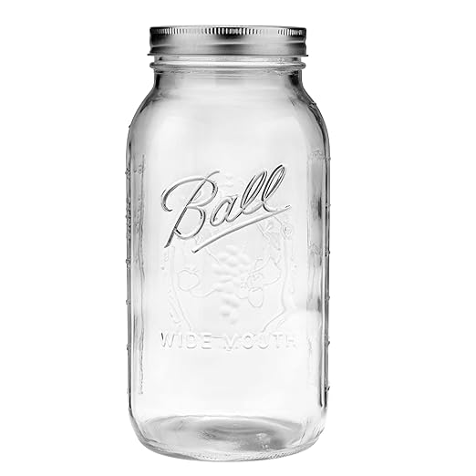 Ball Wide Mouth Half Gallon 64 Oz Jars - Image 2