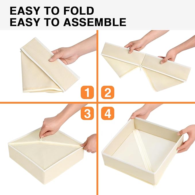 DIMJ Drawer Organizer Clothes 15 Pack - Image 7
