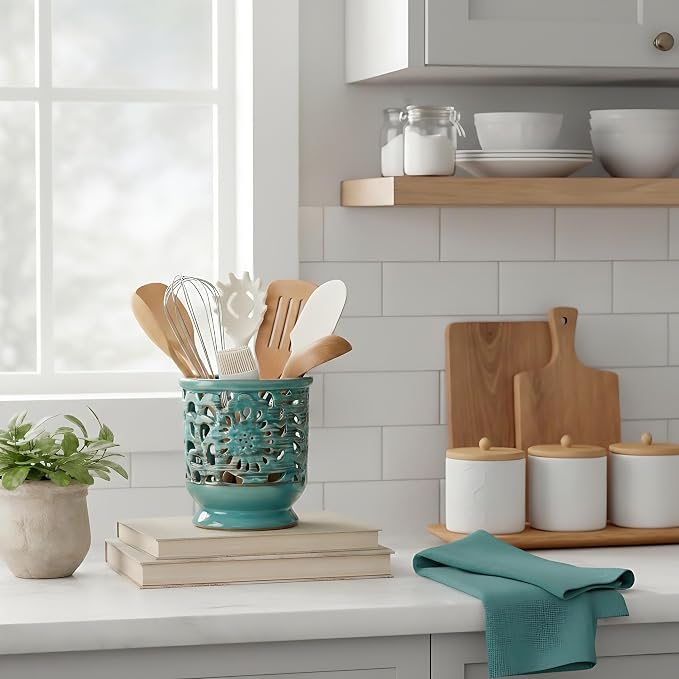Farmhouse Kitchen Utensil Holder - Image 7