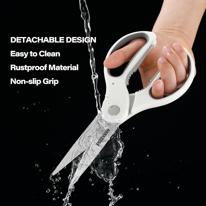 Kitchen Scissors with Magnetic Holder Heavy Duty Magnetic Scissors - Image 4
