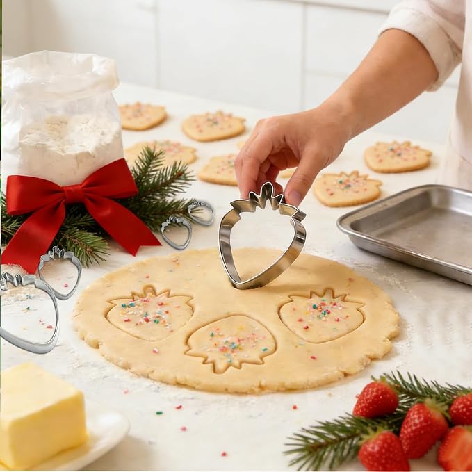 Strawberry Cookie Cutter Fruit Vegetbale Biscuit Cutters - Image 6