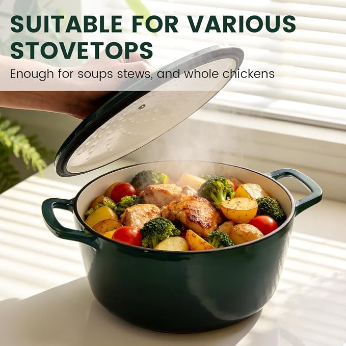 Enameled Cast Iron Dutch Oven - Image 5