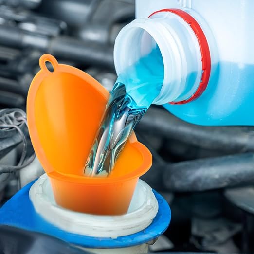 5 Pcs Plastic Long Neck Oil Funnel - Image 5