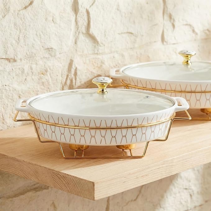 11" x 7.5" Ceramic Oval Casserole Dish - Image 6
