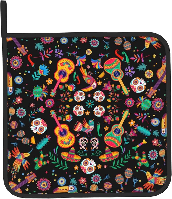Mexican Oven Mitt Potholders Sets - Image 9
