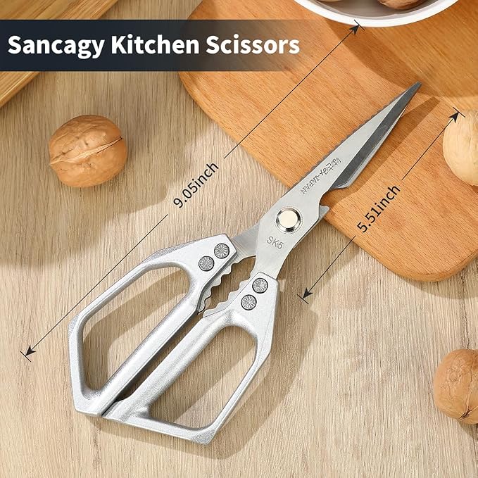 Kitchen Scissors Heavy Duty for Food, All Purpose Meat Scissors, Premium Ultra - Image 2