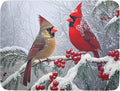 Winter Christmas Dish Drying Mat by Unknown