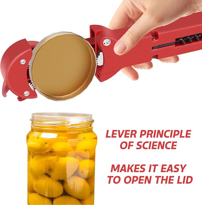 7 in 1 Jar Opener Bottle Opener and Wine Opener - Image 7