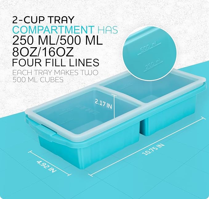 XOMOO Silicone Freezer Tray - Image 7