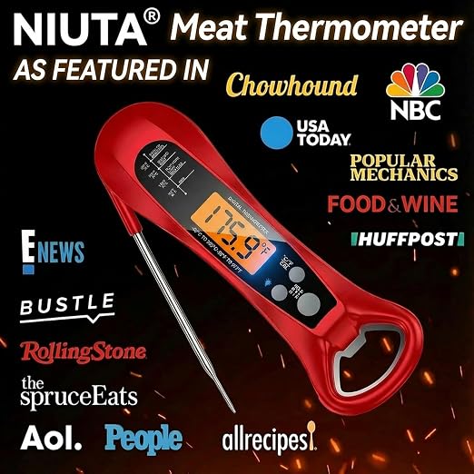 Therm Pro® Chef Meat Thermometer Digital, 1 Sec Instant Read, NIST® Certified - Image 7
