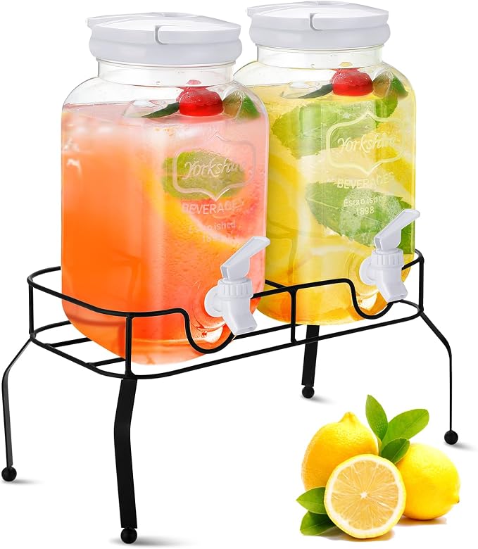 Teenyyou 2 Pcs Plastic Drink Dispensers - Image 2