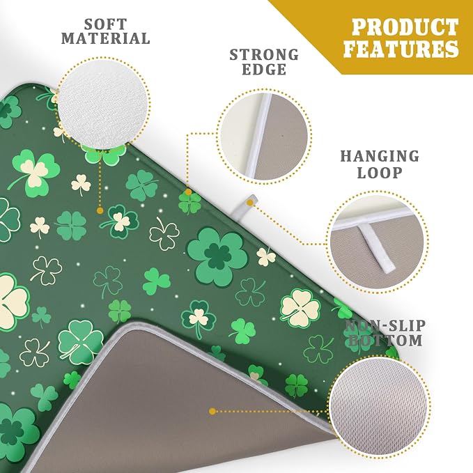Happy St. Patrick's Day Dish Drying Mat - Image 4