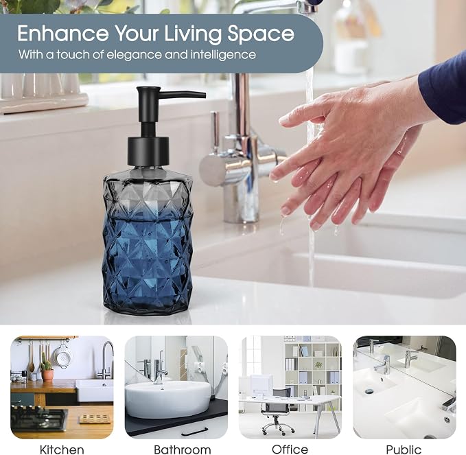 Topsky Glass Soap Dispenser - Image 5