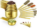 Wildone Gold Measuring Cups & Spoons Set of 21 by Wildone