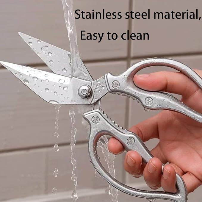 Kitchen Shears Heavy Duty Kitchen Scissors Stainless Steel Sharp Cooking Shears - Image 7