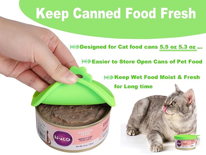 Comtim Cat Food Can Covers Lids - Image 5