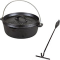 Stansport Pre-Seasoned Cast Iron Dutch Oven by Stansport