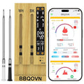 BBQOVN WiFi Sub-1G Wireless Meat Thermometer Unlimited Range 7 NIST Certified by BBQOVN