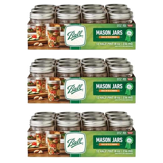 Ball Regular Mouth Glass Mason Jars by BallJar