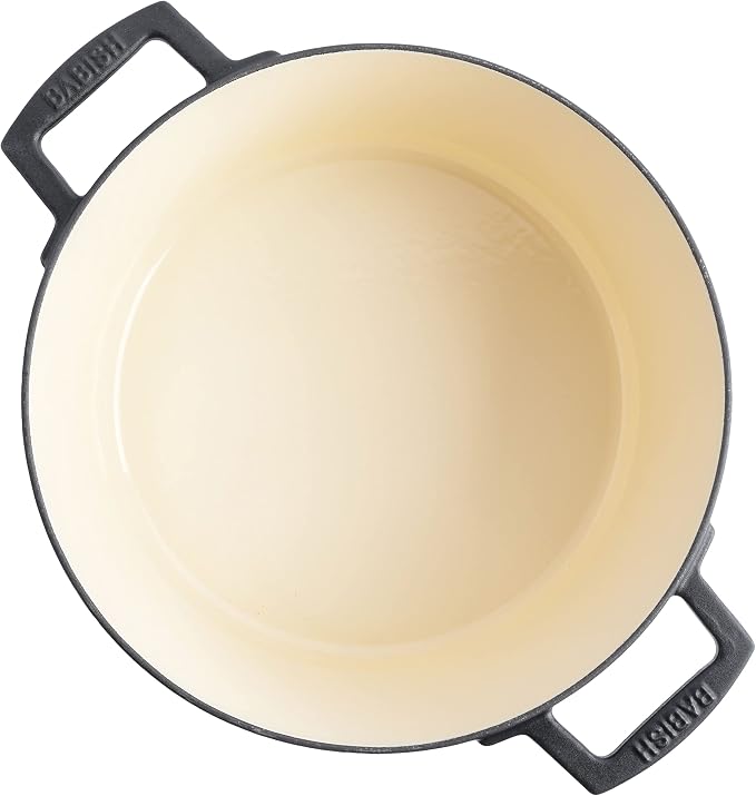 Babish 6-Quart Round Enameled Cast Iron Dutch Oven - Image 5
