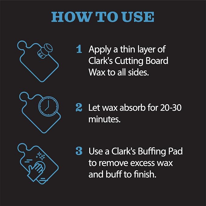 CLARK'S Cutting Board Care Kit - Image 9