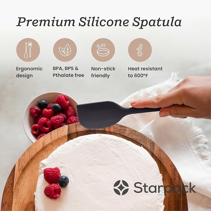 Starpack 'Scrape & Stir' Silicone Spatula - Image 2