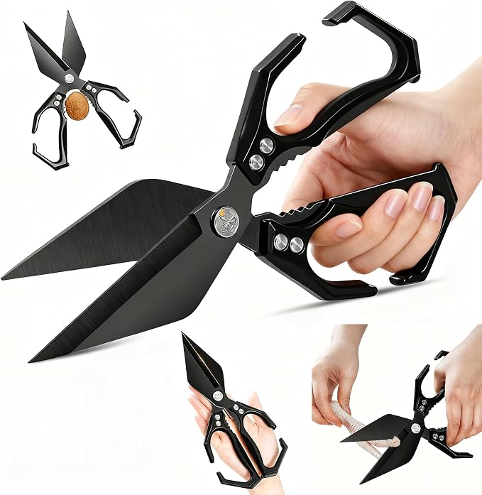 Multifunctional Heavy-Duty Kitchen Shears, Kitchen Shears by WCZYMX