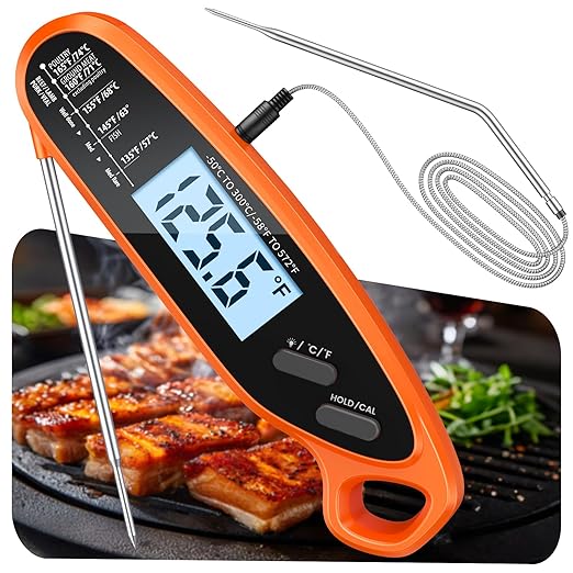 Digital Meat Thermometer for Cooking by Otemly