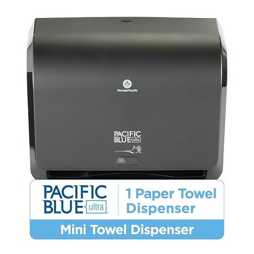 Georgia-Pacific Pacific Blue Ultra 9" Mini Automatic Paper Towel Dispenser by - Image 2